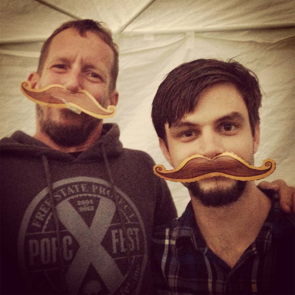 PorcFest mustaches