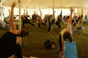 PorcFest yoga